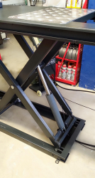 Lavice elektro-hydraulická 700 kg, zdvih 120 cm