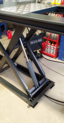 Lavice elektro-hydraulická 700 kg, zdvih 120 cm