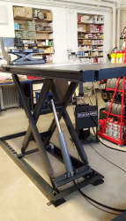 Lavice elektro-hydraulická 700 kg, zdvih 120 cm